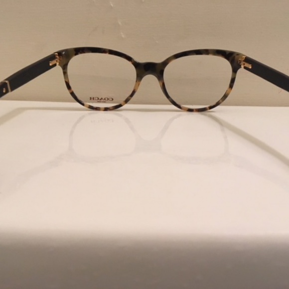 NWT Coach eyeglass frames dark tortoise HC 6084Q - Picture 5 of 8